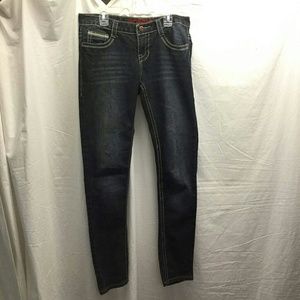 Bongo Dark Wash Skinny Jeans